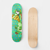 Cheese Loving Dragon Skateboard (Voorkant)