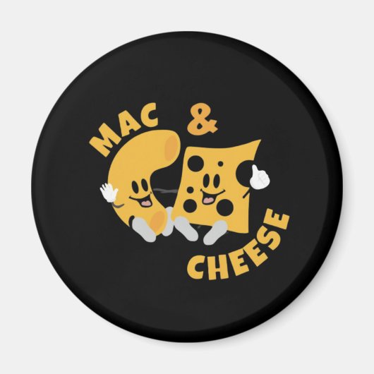 Cheese Mac & Cheese Grappig cadeau idee Magneet (Voorkant)