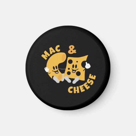 Cheese Mac & Cheese Grappig cadeau idee Magneet (Voorkant)