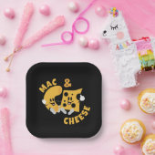 Cheese Mac & Cheese Grappig cadeau idee Papieren Bordje (Feest)