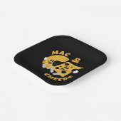 Cheese Mac & Cheese Grappig cadeau idee Papieren Bordje (Gebogen)