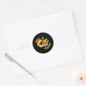 Cheese Mac & Cheese Grappig cadeau idee Ronde Sticker (Envelop)