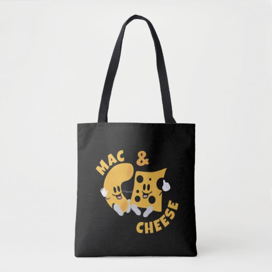 Cheese Mac & Cheese Grappig cadeau idee Tote Bag (Voorkant)