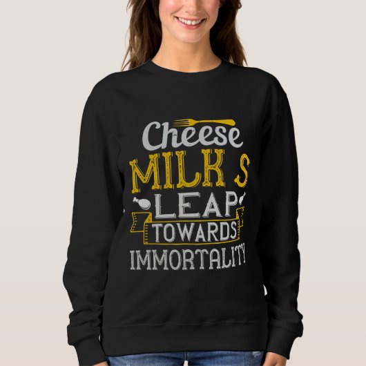 Cheese Milk’S Leap Towards Immortality Trui (Voorkant)