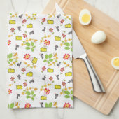 Cheese Mouse Kitchen Hand Towel Theedoek (Quarter Fold)