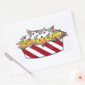 Cheese Nachos Nacho Snack Chips Junk Food Stickers (Envelop)