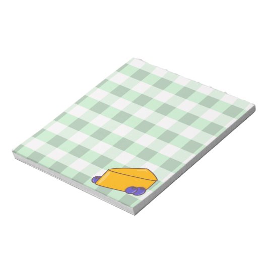 Cheese Notepad Notitieblok (Linkerzijde)