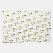 Cheese Ostrich Mouse Kitchen Hand Towel Theedoek (Horizontaal)