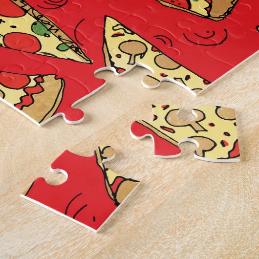 Cheese Pizza Cool Food Fun Legpuzzel (Zijkant)