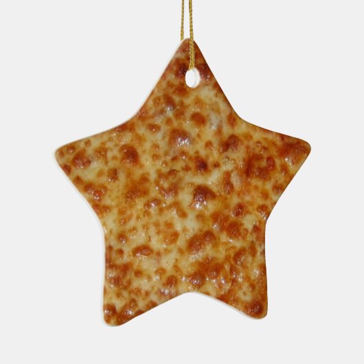 Cheese Pizza Keramisch Ornament (Rechts)