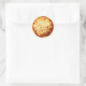 Cheese Pizza Ronde Sticker (Tas)