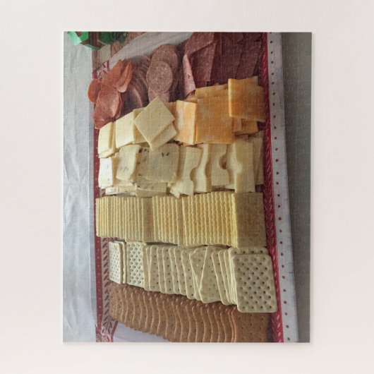 Cheese Platter Jigzaag Puzzle Legpuzzel (Verticaal)