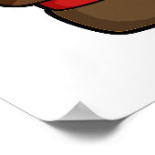 Cheese-poo-ger Funny Poop Pun Poster (Hoek)