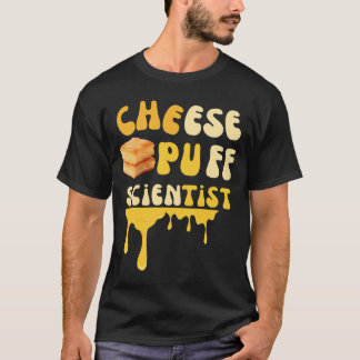 Cheese puff scientist t-shirt