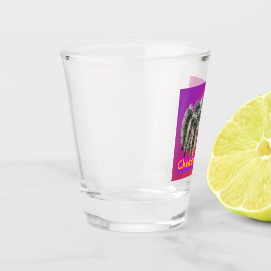 Cheese Puff Shot Glass Shot Glas (Links)