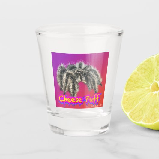 Cheese Puff Shot Glass Shot Glas (Voorkant)