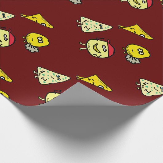 Cheese Puns Cadeaupapier (Hoek)