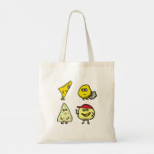 Cheese Puns Tote Bag (Achterkant)