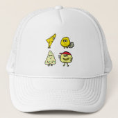 Cheese Puns Trucker Pet (Voorkant)