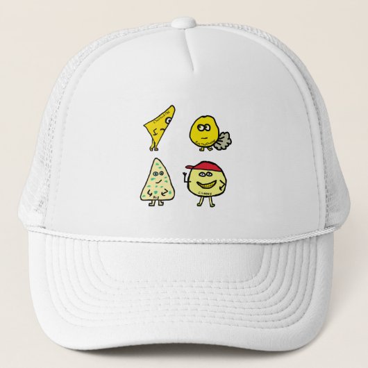 Cheese Puns Trucker Pet (Voorkant)