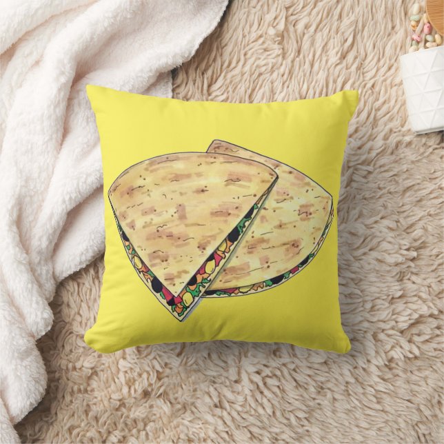 Cheese Quesadillas Mexican Food Appetizer Kussen (Deken)