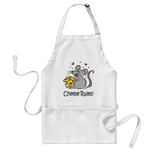 Cheese Rules apron Standaard Schort (Voorkant)