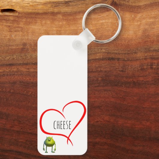 cheese sleutelhanger (Achterkant)