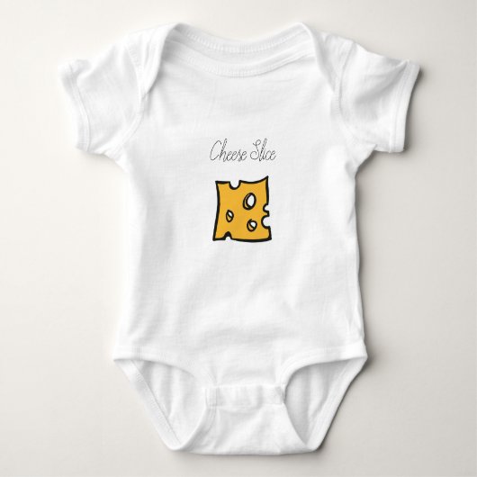 Cheese Slice - Baby Bodysuit (Voorkant)