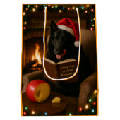 Cheese Tax Christmas gift bag - Groenendael Medium Cadeauzakje (Achterkant)