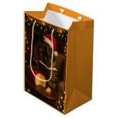 Cheese Tax Christmas gift bag - Tervuren  Medium Cadeauzakje (Voorkant Gekanteld)