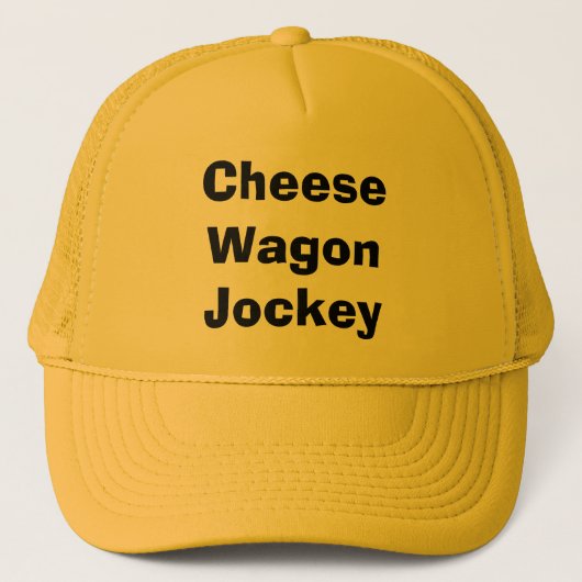 Cheese Wagon Jockey Trucker Pet (Voorkant)