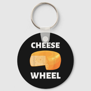 Cheese Wheel Video Game Meme Design Sleutelhanger