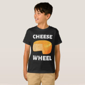 Cheese Wheel Video Game Meme Design T-shirt (Voorkant volledig)