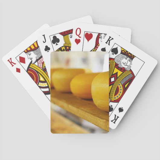 Cheese Wheels Playing Cards Pokerkaarten (Achterkant)