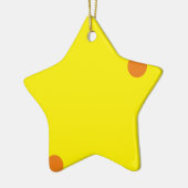 cheese yeellow keramisch ornament (Links)