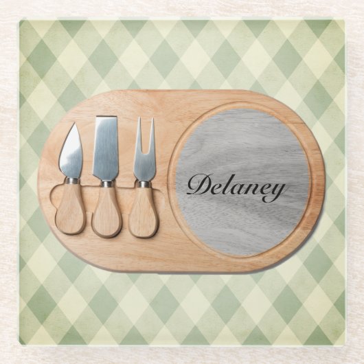 Cheeseboard Custom Charcuterie Board Onderzetter (Voorkant)