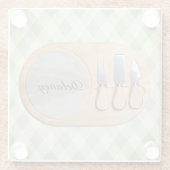 Cheeseboard Custom Charcuterie Board Onderzetter (Achterkant)