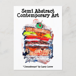 Cheeseburger #170229 briefkaart