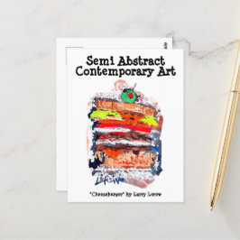 Cheeseburger #170229 briefkaart