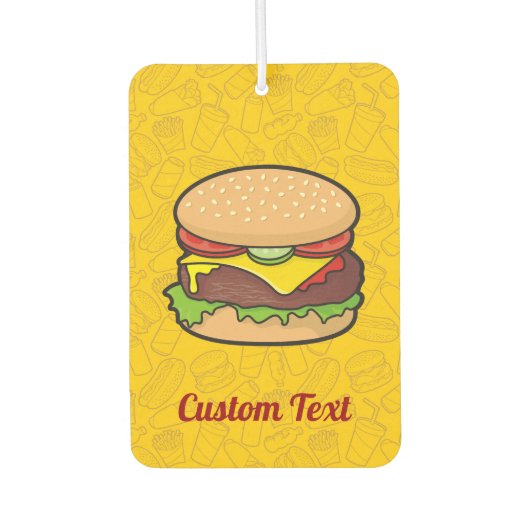 Cheeseburger Air Freshener Luchtverfrisser (Voorkant)