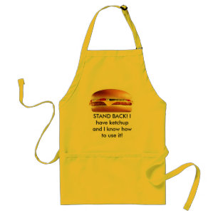 Cheeseburger apron standaard schort