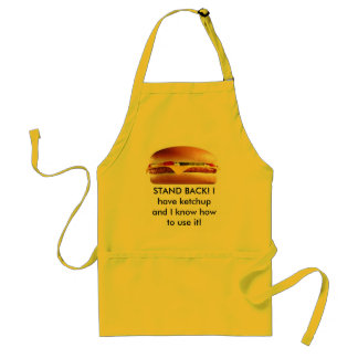 Cheeseburger apron standaard schort