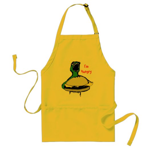 Cheeseburger Apron Standaard Schort (Voorkant)