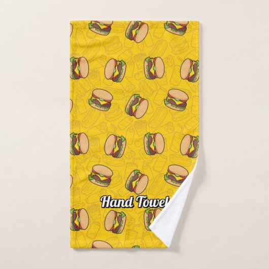 Cheeseburger Bad Handdoek (Handdoek)