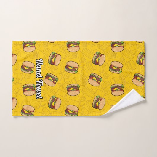 Cheeseburger Bad Handdoek (Handdoek)