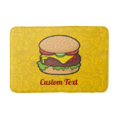 Cheeseburger Bathroom Mat (Voorkant)