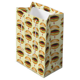 Cheeseburger BBQ Barbecue Cookout Medium Cadeauzakje
