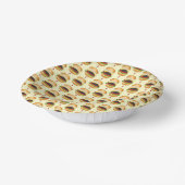 Cheeseburger BBQ Barbecue Cookout Papieren Kommen (Gebogen)