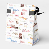 Cheeseburger BBQ Grill Fastfood Bedankdoosjes (Achterkant)