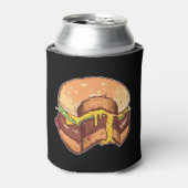 Cheeseburger Blikjeskoeler (Blikje Voorkant)